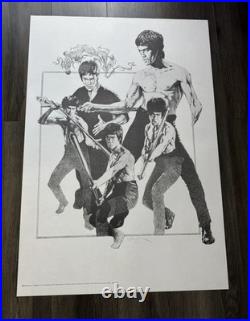 Bruce Lee Poster RARE Vintage 3 Set, 23x33, Old Stock, Never Displayed From 1982