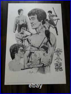 Bruce Lee Poster RARE Vintage 3 Set, 23x33, Old Stock, Never Displayed From 1982