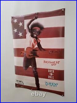 Buckwheat Rock N Roll Rare Vintage 1990s Little Rascals Poster Bruce Springsteen