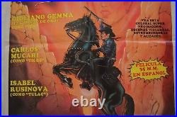 Bulk RESELLER Lot (20) Vintage Tex Y El Abismo Western Spanish Movie Posters NOS