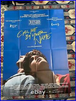 CALL ME BY YOUR NAME (2017) Original Vintage French Movie Poster 4x6 ft