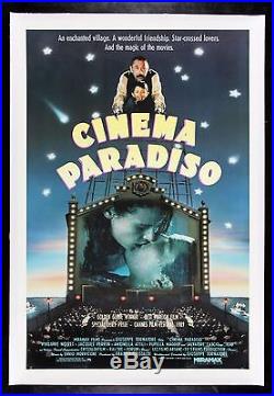 CINEMA PARADISO CineMasterpieces ORIGINAL VINTAGE MOVIE POSTER 1988