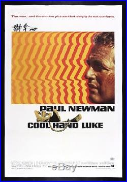 COOL HAND LUKE CineMasterpieces 1967 VINTAGE ORIGINAL MOVIE POSTER PAUL NEWMAN