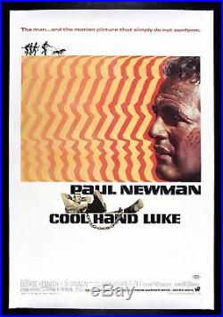 COOL HAND LUKE CineMasterpieces VINTAGE ORIGINAL MOVIE POSTER PAUL NEWMAN 1967
