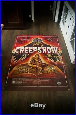 CREEPSHOW Horror 4x6 ft Vintage French Grande Movie Poster Original 1982