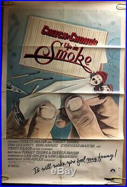 Cheech & Chong Up In Smoke Original Vintage Movie Poster 1978 Movie Promo 1978