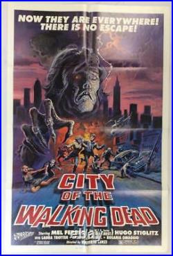 City of the Living Dead Original Vintage 1980 One Sheet Horror Movie Poster