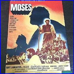 Classic Moses Vintage Original Movie Poster Film Fan Collectibles Retro Posters