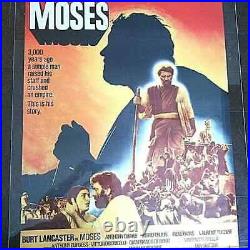 Classic Moses Vintage Original Movie Poster Film Fan Collectibles Retro Posters