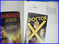 Classic Movie Posters Book SIGNED BY SIX VINTAGE STARS