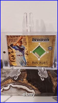 Classic vintage movie posters card babe ruth game used bat