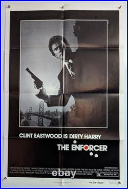 Clint Eastwood-Dirty Harry THE ENFORCER Original Vintage Movie Poster