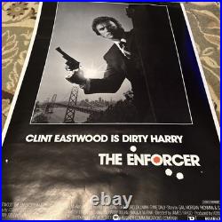 Clint Eastwood Tyne Daly Dirty Harry THE ENFORCER Original Vintage Movie Poster