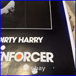 Clint Eastwood Tyne Daly Dirty Harry THE ENFORCER Original Vintage Movie Poster