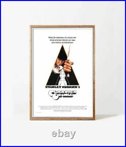 Clockwork Orange Movie Posters Overseas Retro Vintage Art Poster Sets Modern