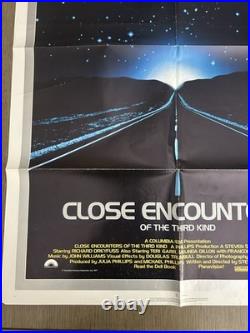 Close Encounters Of The Third Kind 1977 Original 27x41 Movie Poster F Vintage