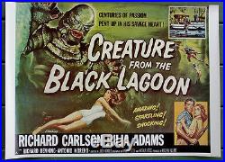 Creature from the Black Lagoon (1954)CarlsonAdamsVintage Movie Poster 20x28