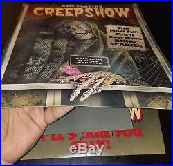Creepshow 1982 Vintage Movie Theater Pop-up Promo