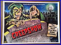 Creepshow vintage original UK Quad Theatrical Poster 1982 George Romero