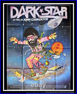 DARK STAR? John Carpenter French Grande Vintage Movie Poster Original 1980