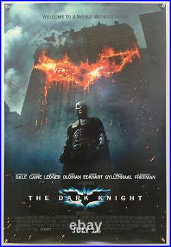 Dark Knight Batman Original Vintage Movie Poster 2008
