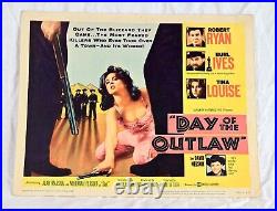 Day of the Outlaw Vintage Movie Posters 1959 Tina Louise Set of 8 Unique Posters