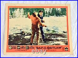 Day of the Outlaw Vintage Movie Posters 1959 Tina Louise Set of 8 Unique Posters