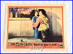 Day of the Outlaw Vintage Movie Posters 1959 Tina Louise Set of 8 Unique Posters