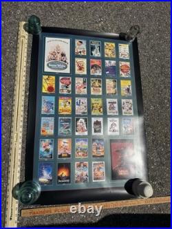 Disney Rare and Vintage Movie Posters Lot of 6 Vintage