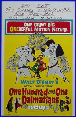 Disney's Hundred & One Dalmations, Vintage Movie Posters Window