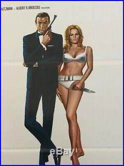 Dr. No Vintage James Bond Italian Movie Poster 1971