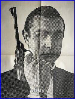 Dr No Vintage Movie Poster James Bond Argentina Version