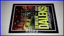 Dr Who And The Daleks Vintage Movie Poster Original Not A Reprint Rare