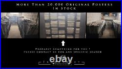 EVIL DEAD? Horror Large French Grande Vintage Movie Poster Original 1982