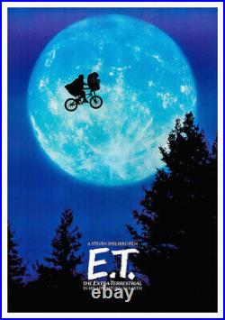 E. T. The Extra-Terrestrial Vintage Family/Sci-fi Movie Poster
