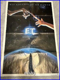 E. T. Vintage Movie Poster (read description)
