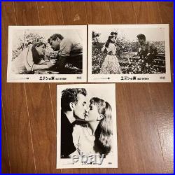 East of Eden Movie Still photographs James Dean Vintage Japan In good condition
