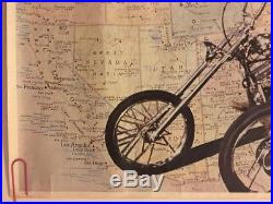 Easy Rider Duo Original Vintage Poster Movie Pin-Up Dennis Hopper & Peter Fonda