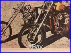 Easy Rider Duo Original Vintage Poster Movie Pin-Up Dennis Hopper & Peter Fonda