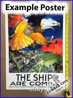 Eat the Basic 7 Every Day! 1943 WWII Nutrition Food Poster Wall Art Print