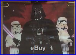 Empire Strikes Back Vintage Poster Star Wars Pin-up Darth Vader Storm trooper