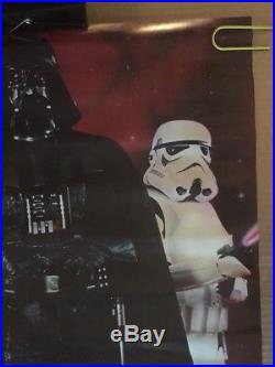 Empire Strikes Back Vintage Poster Star Wars Pin-up Darth Vader Storm trooper
