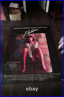 FLASHDANCE Adrian Lyne Large French Grande Vintage Movie Poster Original 1983