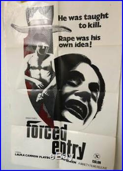 FORCED ENTRY Vintage Sexploitation Adult Porno XXX Laura Cannon Sex Movie 1973