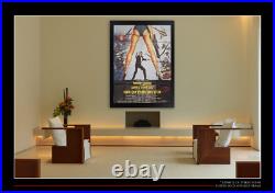 FOR YOUR EYES ONLY Bond 007 Large French Vintage Movie Poster Original 1981