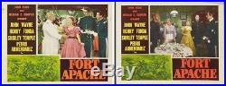 Fort Apache Western Movie Posters John Wayne Vintage Lobby Cards