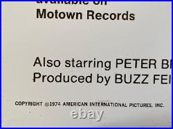 Foxy Brown Movie Poster Pam Grier Vintage Gangster Mafia Pop Culture 1970s