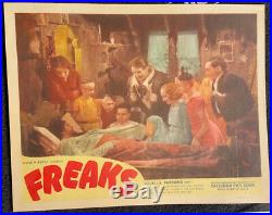 Freaks Original Vintage Lobby Card Movie Poster Pinheads