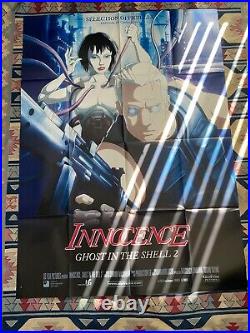 GHOST IN THE SHELL 2 INNOCENCE 2004Original Vintage French Movie Poster 4x6 ft