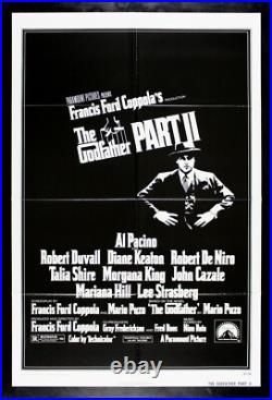 GODFATHER PART 2? CineMasterpieces VINTAGE MICHAEL CORLEONE MOVIE POSTER 1974